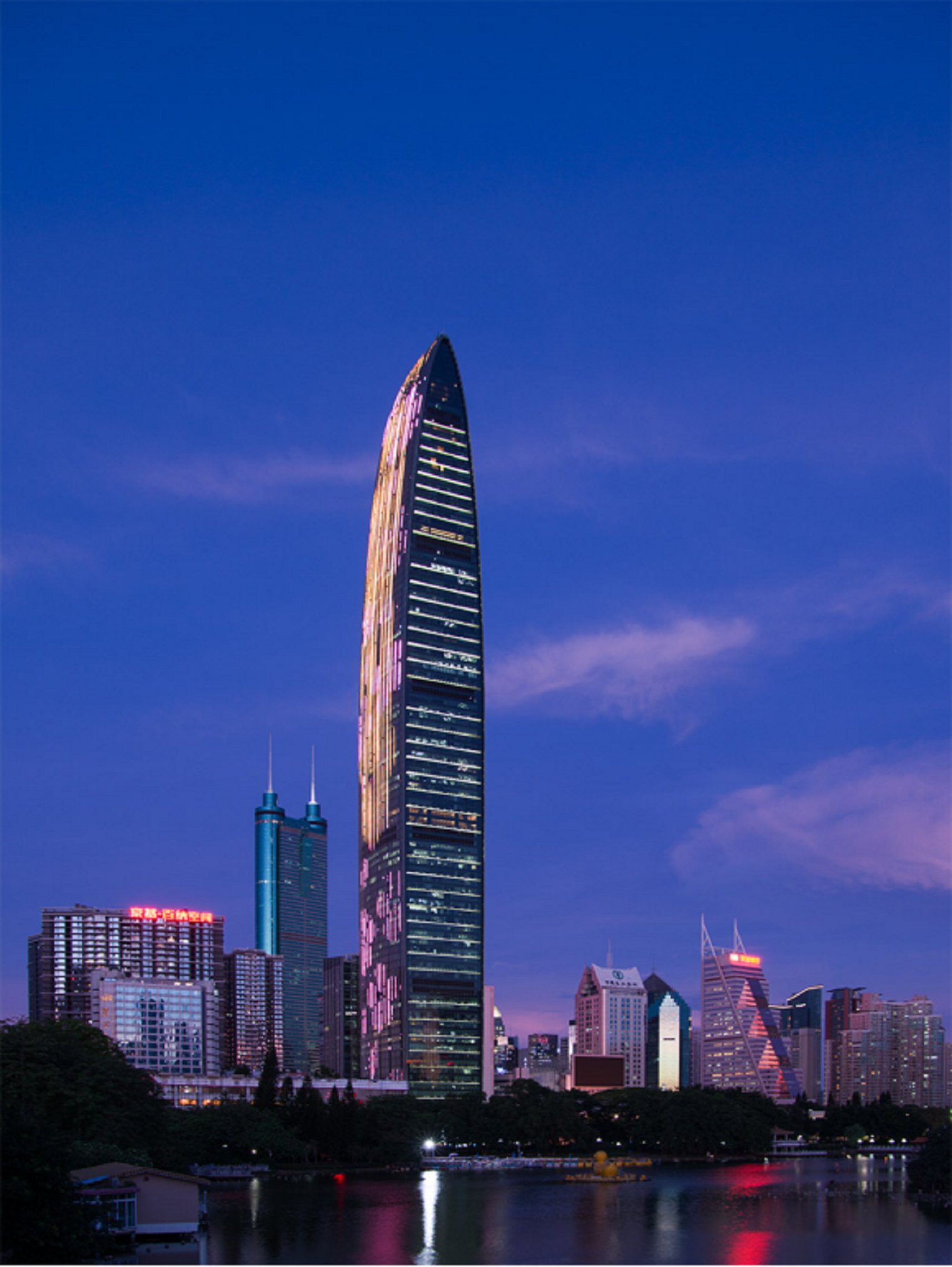 439米——深圳京基金融中心（2009年）