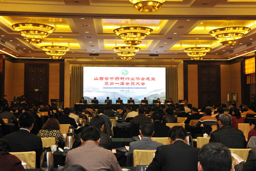 山西省中药材行业协会 yl23455永利集团总裁李安平 yl23455永利集团
