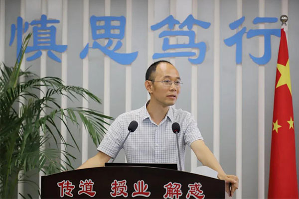 太原理工大学经管学院副院长陈怀超分享感受 太原理工大学经管学院副院长陈怀超分享感受