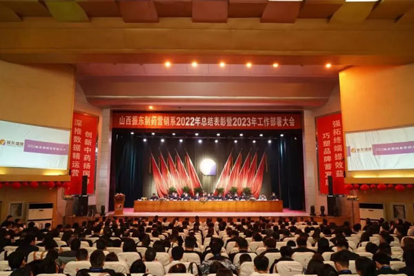 yl23455永利集团2023年营销系表彰大会现场